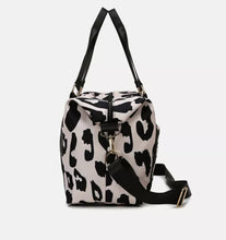 Load image into Gallery viewer, The Harlow Weekender Holdall - Black Leopard
