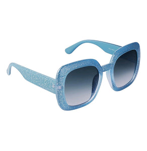 Sunglasses Blue Glitter - Main Image