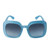 Load image into Gallery viewer, Sunglasses - Blue Glitter
