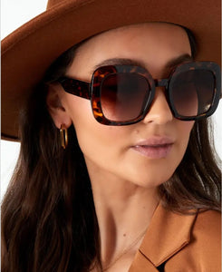 Sunglasses - Tortoise shell Brown