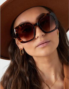 Sunglasses - Tortoise shell Brown