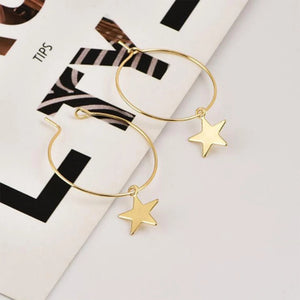 Starstruck Star Earrings - Gold