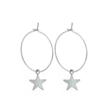 Load image into Gallery viewer, Starstruck Star Earrings - Silver
