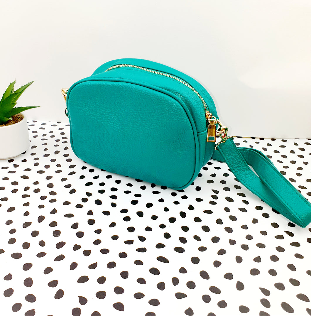 The Skye Crossbody Bag - Seafoam Green