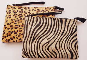 The stunning Zebra Print Clutch Bag