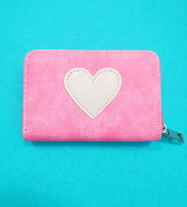 Heart Purse/Wallet - Pink