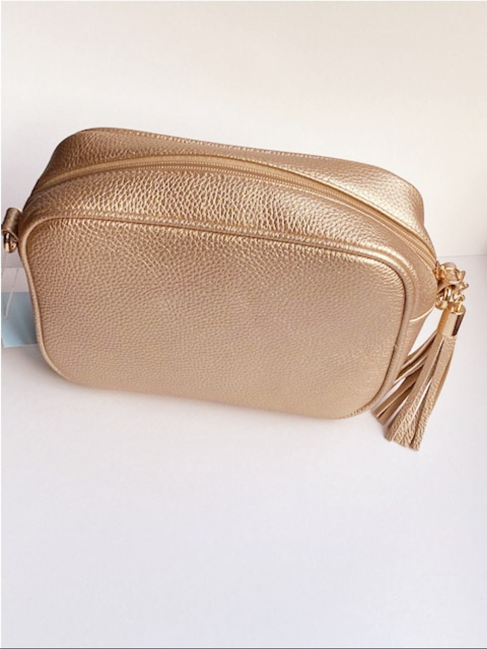 The Amora Crossbody Bag - Rose Gold