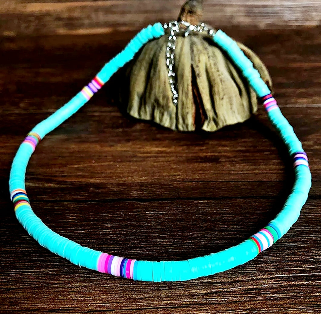 The Bondi Necklace  -  Turquoise & Multi