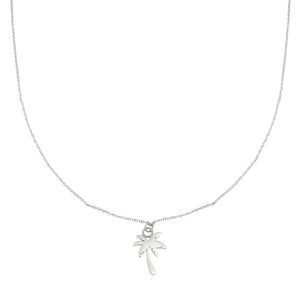 The Palm Tree necklace - silver