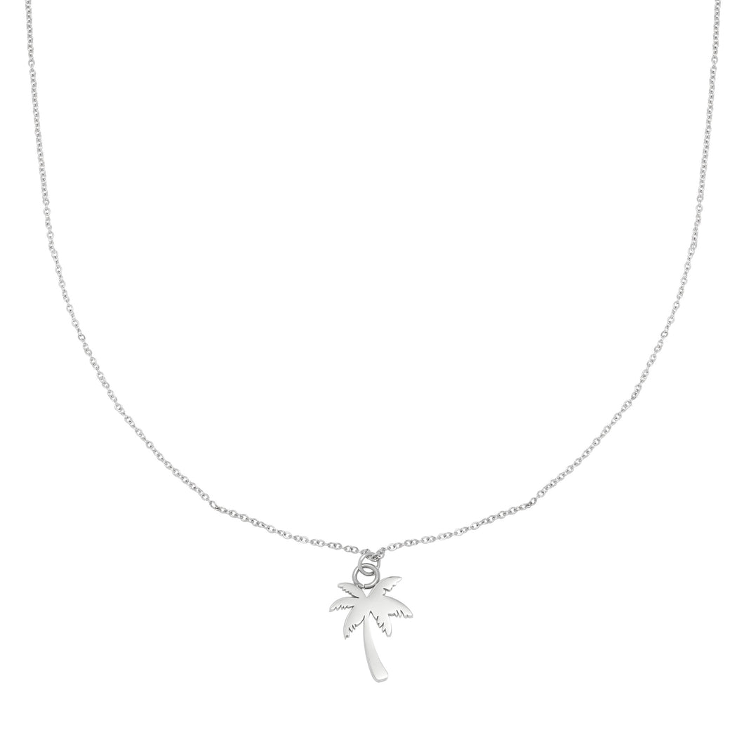 The Palm Tree necklace - silver