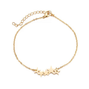 Bracelet 5 Star- gold