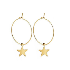 Starstruck Star Earrings - Gold