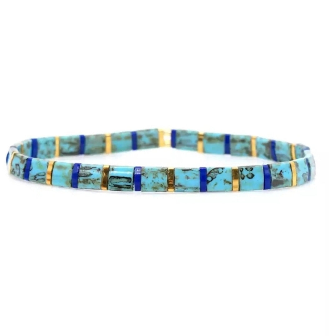 The 'Isla' Bracelet - Mohave Turquoise