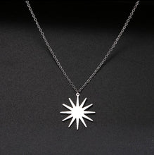 Load image into Gallery viewer, Beautiful Summer Sun Necklace - silver
