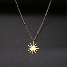 Load image into Gallery viewer, Beautiful Summer Sun Necklace - Gold
