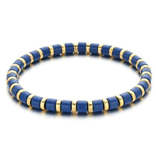 Load image into Gallery viewer, The Bella Bracelet - Blue &amp; gold
