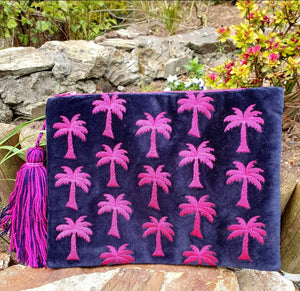 Palm Clutch Bag