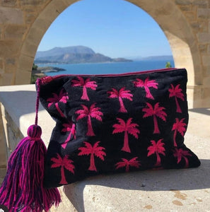 Palm Clutch Bag
