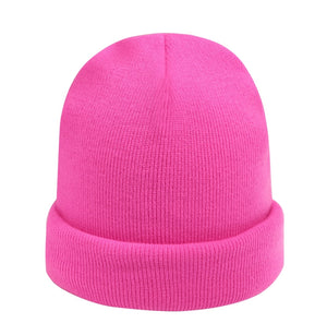 Beanie Hat - Bright Pink