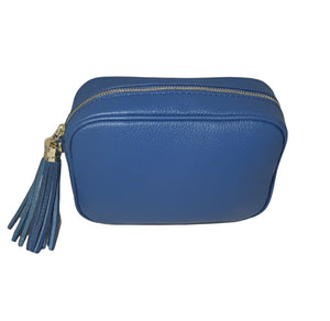 The Sorrento Leather Bag - Cobalt Blue