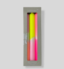 Load image into Gallery viewer, Set of 3 Neon Candles - Summer Breeze
