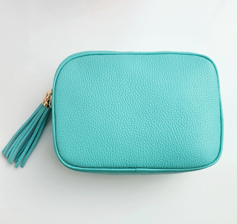 The Sorrento Leather Bag - Mint