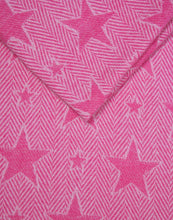 Load image into Gallery viewer, Pink Star Blanket Scarf
