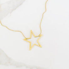 Load image into Gallery viewer, Large Superstar Necklace - Gold
