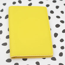 Load image into Gallery viewer, Passport cover - Bright yellow
