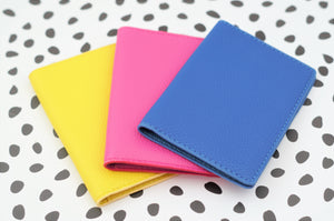 Passport cover - Cobalt Blue