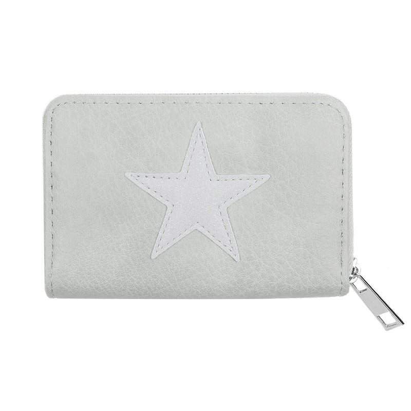 Star purse wallet - Grey